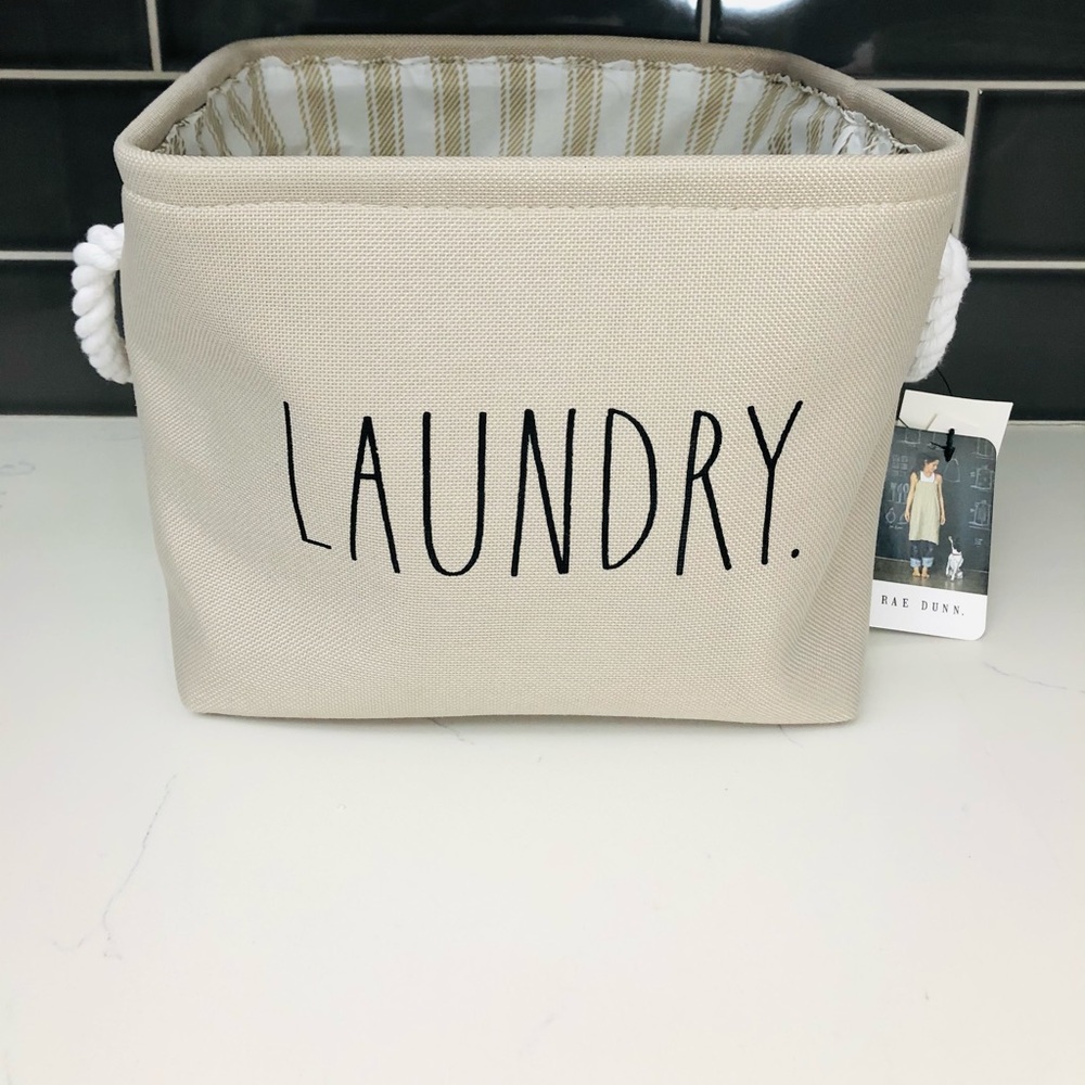 🦩LAST CALL🦩 Rae Dunn Laundry Baskets - Set of 3 - Picture 2 of 13